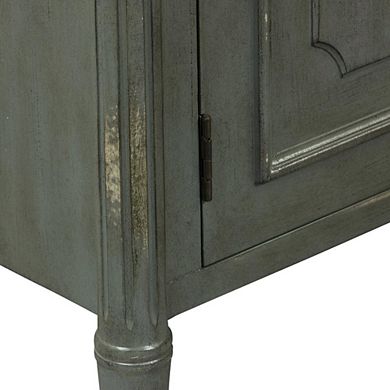 Starlight Canyon Home Gray 1 Drawer 2 Door Accent Cabinet, Buffet and Entryway Cabinet