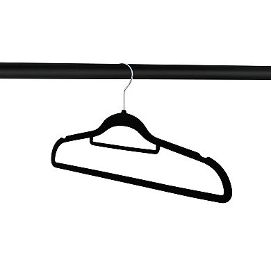 120 Pack of Premium Velvet Non-Slip Hangers