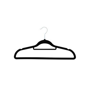 120 Pack of Premium Velvet Non-Slip Hangers