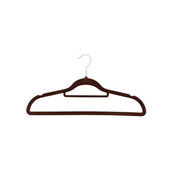 120 Pack of Premium Velvet Non-Slip Hangers