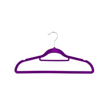 120 Pack of Premium Velvet Non-Slip Hangers