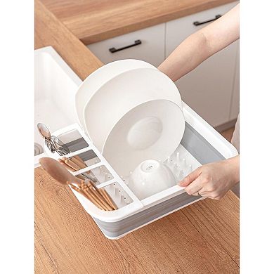 Collapsible Plastic Dish Rack