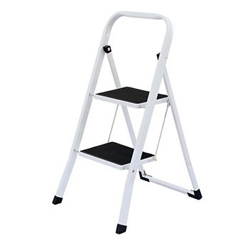 Lightweight Folding Step Stools with Anti-Slip Pedal