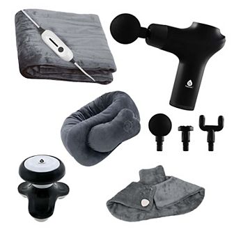 Father's and Mother's Day Ultimate Relaxation Bundle: Heated Blankets, Massagers & More!