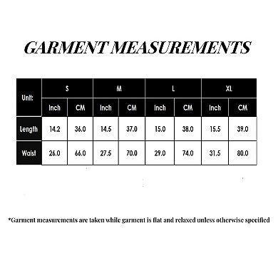 Women's Elastic Waist Pleated Drawstring Shorts with Side Pockets