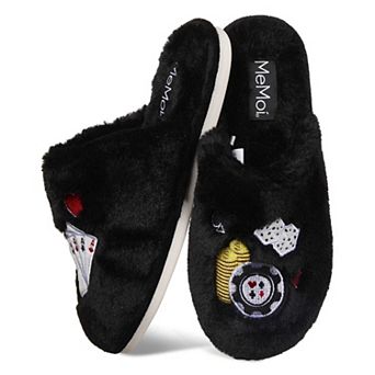 Women's Casino Plush Memory Foam Slippers