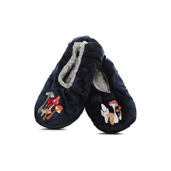 Men's Shrooms Sherpa Lined Slippers