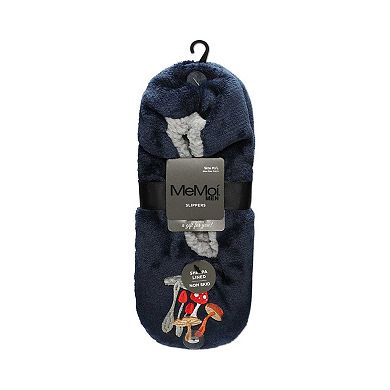 Men's Shrooms Sherpa Lined Slippers