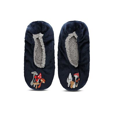 Men's Shrooms Sherpa Lined Slippers