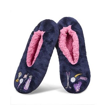 Women's Golf Sherpa Lined Slippers