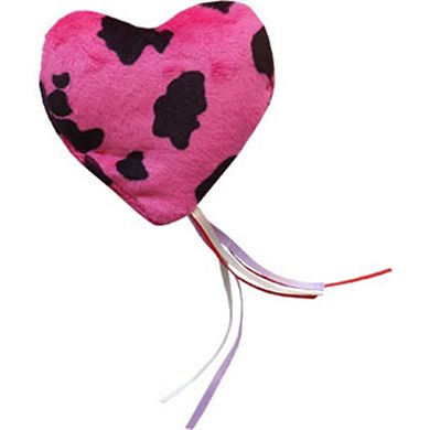 Imperial Cat Cat 'n Around, Ribbon Heart Cat Toy, Assorted Colors