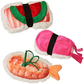 Ethical Pet Products Cosmo Plush Assorted Sushi Dog Toy