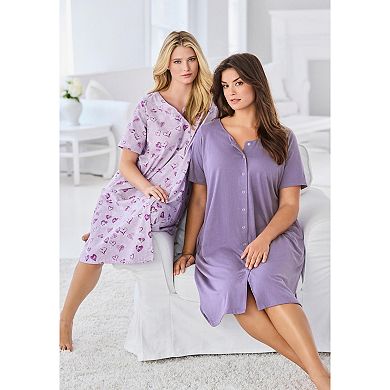 Dreams & Co. Plus Size Dreams & Co 2-Pack Sleepshirt