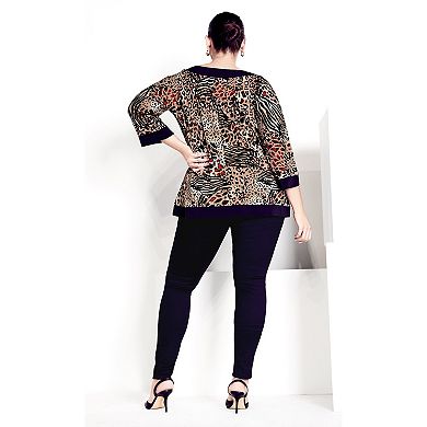 Avenue Women's Plus Size Tessa Top