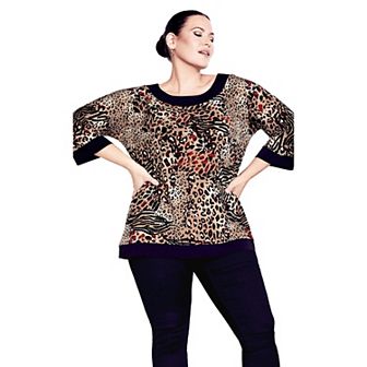 Avenue Women's Plus Size Tessa Top
