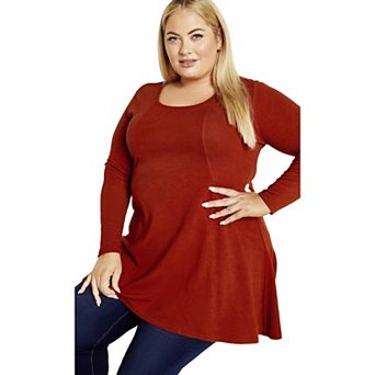 Avenue Women's Plus Size Zee Tunic