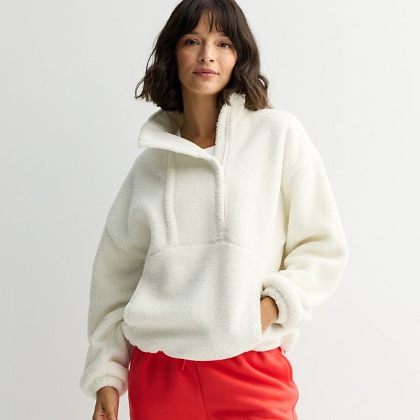 ブーケ（ホワイト） Women's FLX Sherpa Half Zip Jacket