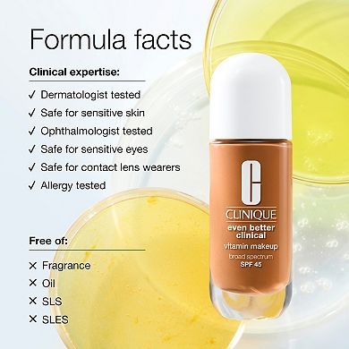 CLINIQUE Even Better Clinical™ Vitamin Makeup Broad Spectrum SPF 45 Foundation