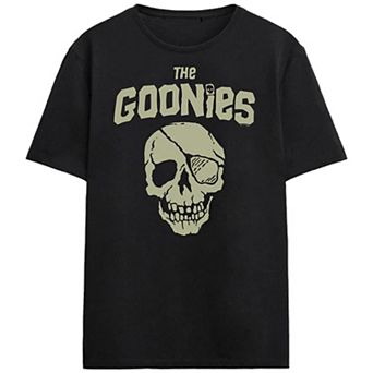 Men's The Goonies Skull With Eye Patch Graphic Tee