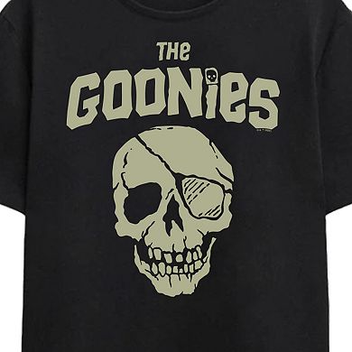 Men's The Goonies Skull With Eye Patch Graphic Tee