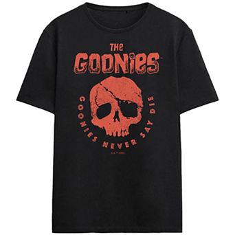 Men's The Goonies Skull Never Say Die Graphic Tee