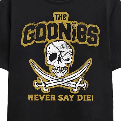 Men's The Goonies Skull & Crossed Swords Graphic Tee