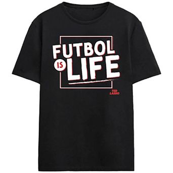 Men's Ted Lasso Futbol Is Life Graphic Tee