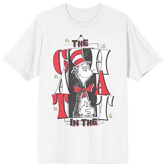Men's Dr. Suess The Cat In The Hat Stars Graphic Tee