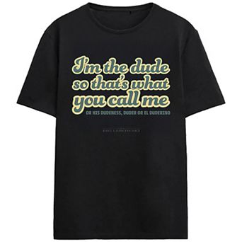 Men's The Big Lebowski Duderino Graphic Tee