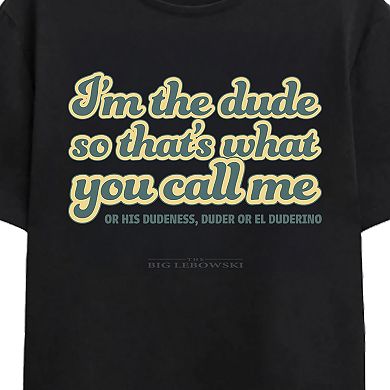 Men's The Big Lebowski Duderino Graphic Tee