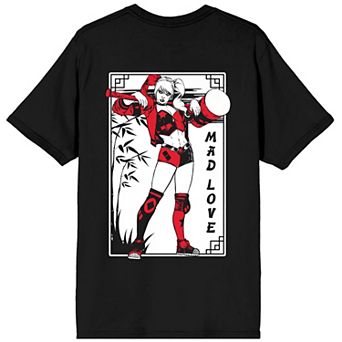Men's Batman Harley Quinn Mad Love Graphic Tee