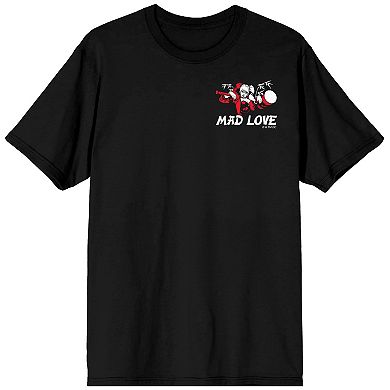 Men's Batman Harley Quinn Mad Love Graphic Tee