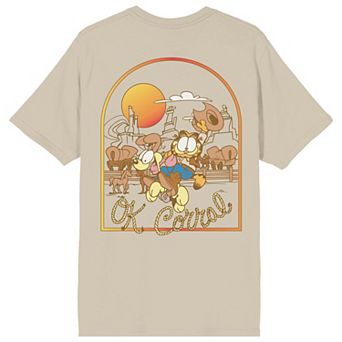 Men's Garfield Cowboy Graphic Tee
