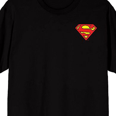 Men's DC Comics Superman Telephone Booth Graphic Tee