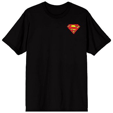 Men's DC Comics Superman Telephone Booth Graphic Tee
