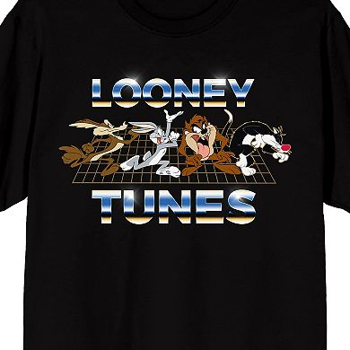 Men's Looney Tunes Bugs Bunny, Wile E. Coyote, Tasmanian Devil, & Sylvester Graphic Tee