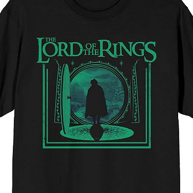 Men's Lord Of The Rings Hobbit & Logo Graphic Tee