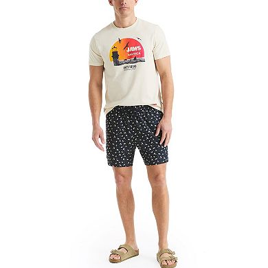 Men's JAWS x Nautica 6" Printed Quick-Dry Swim Bottoms