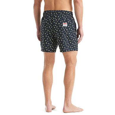 Men's JAWS x Nautica 6" Printed Quick-Dry Swim Bottoms