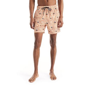 Men's JAWS x Nautica 6" Printed Quick-Dry Swim Bottoms