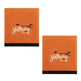 Avanti 2-Pack Happy Halloween Icons Hand Towel