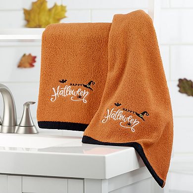 Avanti 2-Pack Happy Halloween Icons Hand Towel