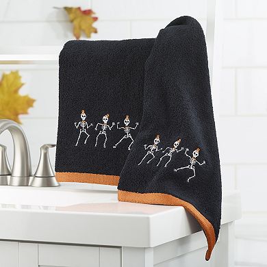 Avanti 2-Pack Skeletons Hand Towel