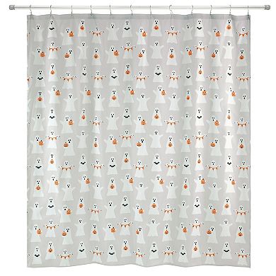 Avanti Ghost Boo Shower Curtain