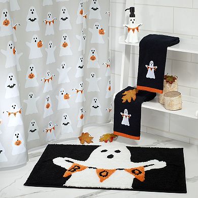 Avanti Ghost Boo Shower Curtain