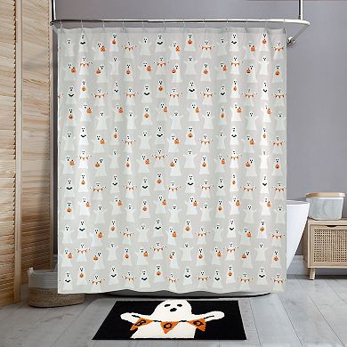 Avanti Ghost Boo Shower Curtain