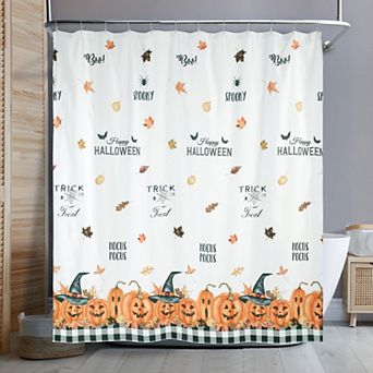 Avanti Pumpkin Patch Shower Curtain