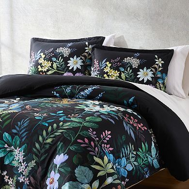 Lush Decor Fantasy Floral 3-Piece Duvet Cover Set