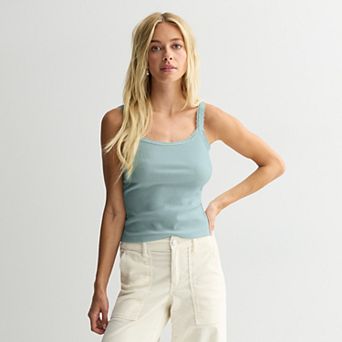 Juniors' SO® Lace Trim Cami