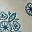 White Multi Medallion
